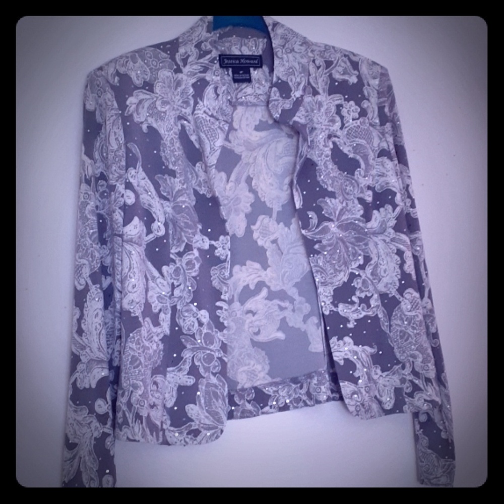 JESSICA HOWARD Vintage blazer with Rhinestones